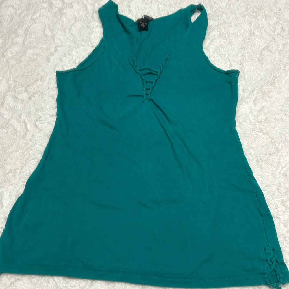 Moda International Vintage Cotton Tank Top